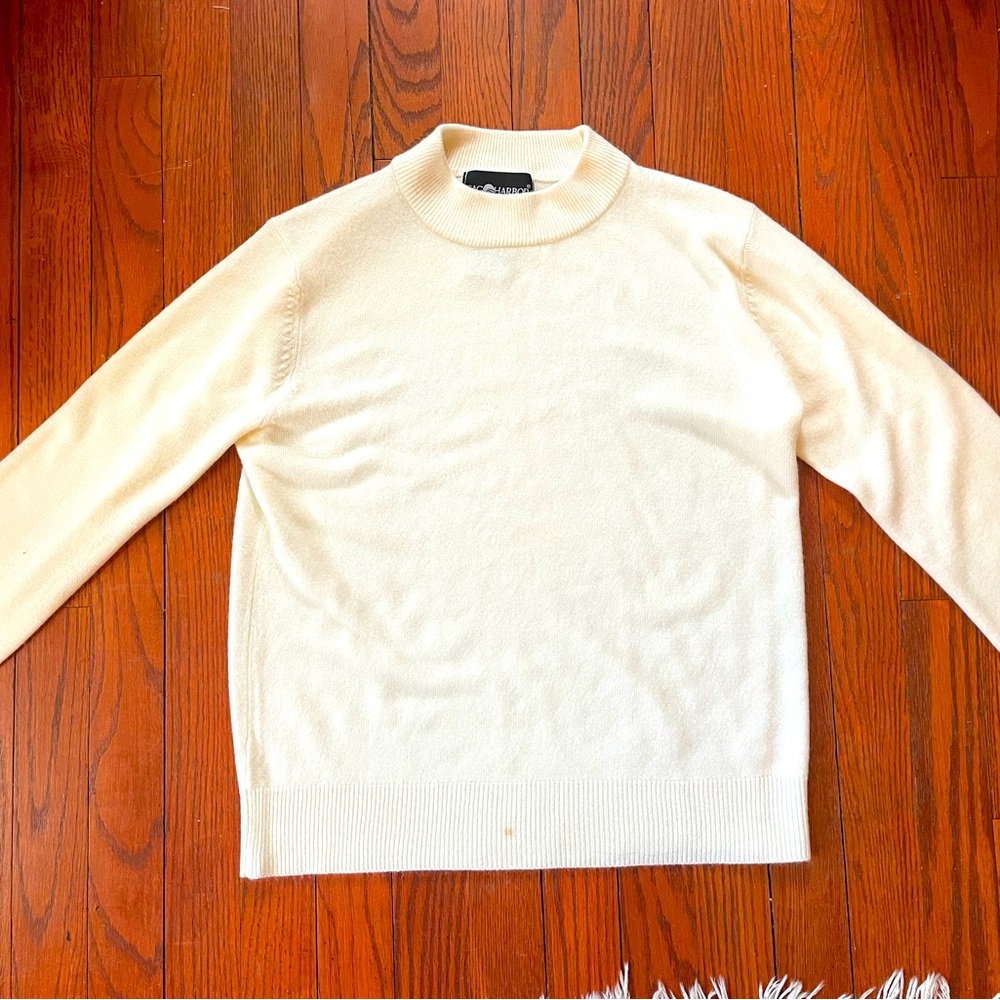 Sag Harbor Mock Neck Sweater
